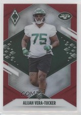 2021 Panini Phoenix Rookie Red 42/250 Alijah Vera-Tucker #147 0nr3