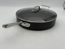 All-Clad Emeril 5 Qt 13" Non Stick Anodized French Skillet Fry Saute Pan & Lid