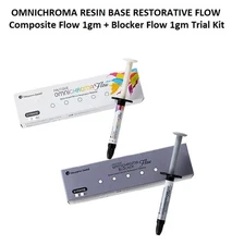 Palfique OMNICHROMA FLOW ONE SHADE Resin Based Restorative Composite + Blocker