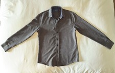Vince Camuto Men’s Medium Taupe Button Front Dress Shirt Long Sleeve