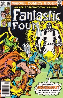 Fantastic Four (Vol. 1) #230 (Newsstand) VG; Marvel | low grade - Bill Sienkiewi