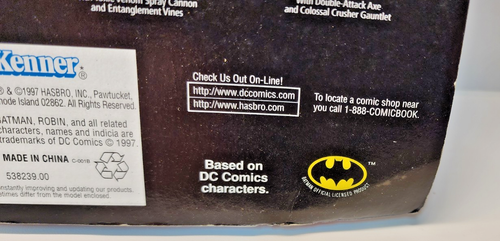 1997 Kenner Batman & Robin Ice Blast Mr Freeze - Picture 4 of 4