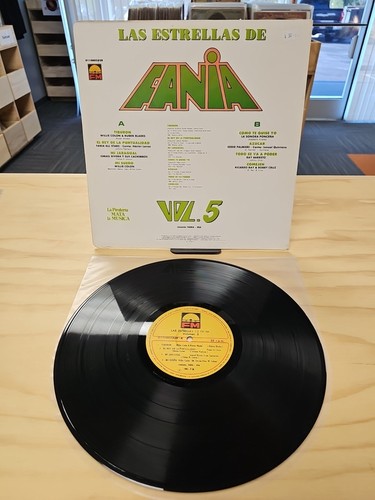 LAS ESTRELLAS DE LA FANIA VOL 5 Blades Colon Lavoe SALSA 1992 COLOMBIA - VG++ - Picture 4 of 6