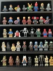LEGO Minifigures and accessories Star Wars and marvel (case included)