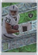 2018 Spectra Sunday Spectacle Neon Green Prizm 20/25 DeAndre Washington #28 0m8