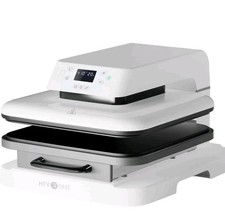 HTVRONT 15"x15" Automatic Heat Press Machine for T Shirts with Auto Release