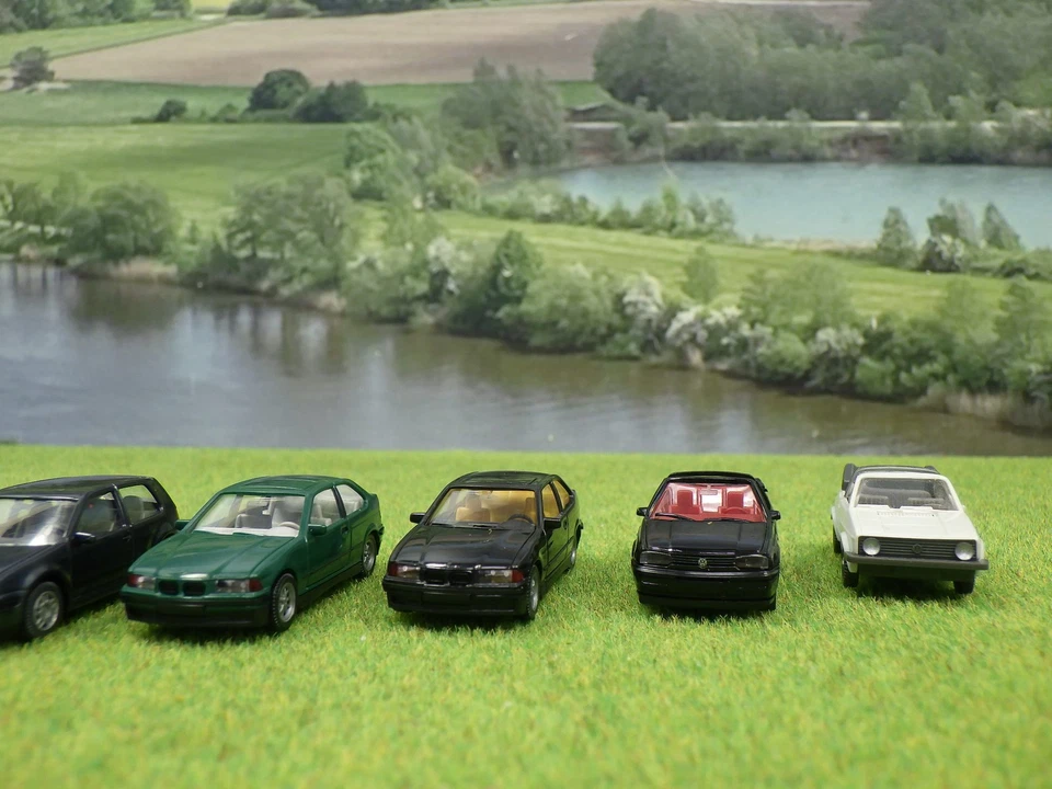 Wiking etc H0 PKW Konvolut 9 Stk (VR) D0701 - Bild 3 von 4