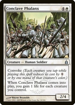 CONCLAVE PHALANX (4x) Playset   Ravnica: City of Guilds MTG Magic the Gathering