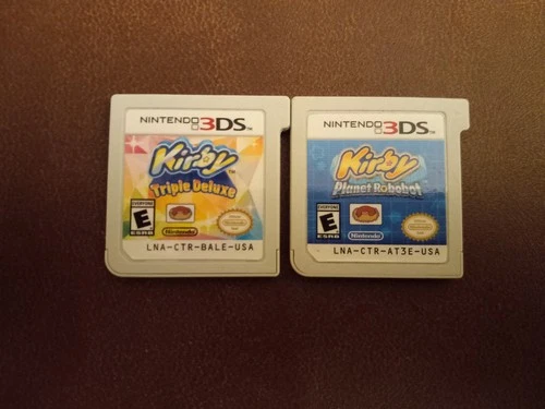 Kirby 3DS Games - Triple Deluxe & Planet Robobot