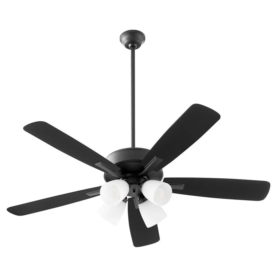 Matte Black 52"Ceiling Fan from the Ovation Collection - Image 3 of 3