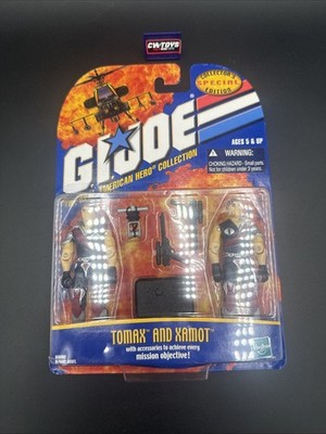 2001 GI Joe Tomax & Xamot V2 Special Edition MOC