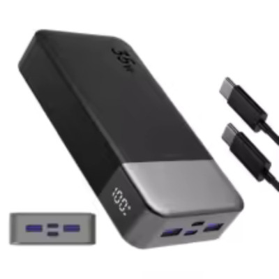 JUOVI 20000mAh Portable Power Bank   35W Fast Charging Battery Pack with PD 3.0 