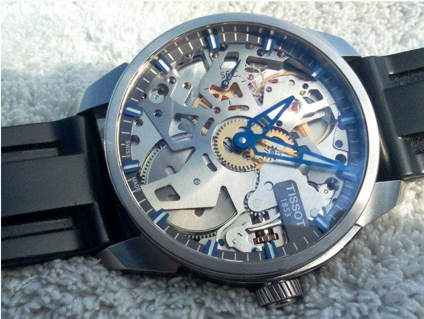 Used TISSOT T-Complication T070.405.16.411.00 Silver Unisex Watch  JPN F/S