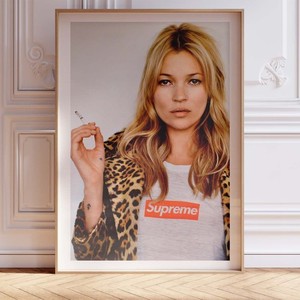 Supreme Kate Moss Poster | eBay