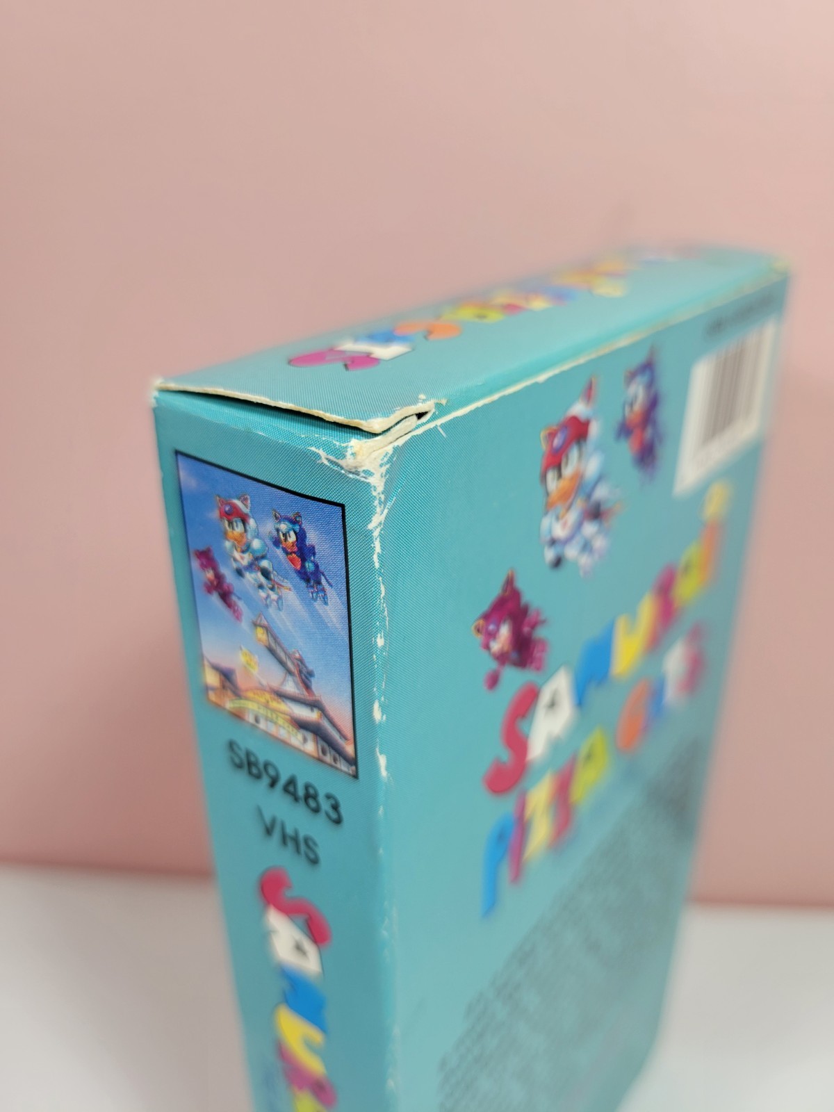 1991 Saban SAMURAI PIZZA CATS The Movie VHS