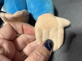 2018 FINGERLINGS HUGS PLUSH MONKEY BORIS BLUE SENSORY TOY INTERACTIVE WOWWEE