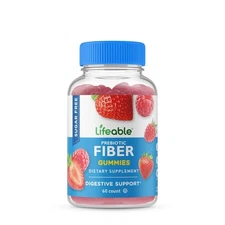 Sugar Free Prebiotic Fiber - 60 Gummies (30 Servings)
