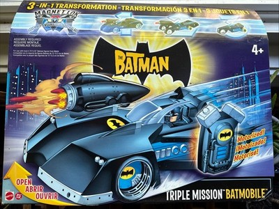 Mattel DC Comics The Batman Triple Mission Batmobile 3-IN-1