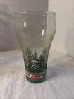 Vintage Coca-Cola GlassWith Christmas Holiday Theme