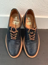 Trickers Keswick Shoes Navy Blue US 7.5 D