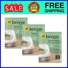 3P Purina Tidy Cats Breeze Non Clumping Cat Litter Pellets, Odor Control, 7 lb