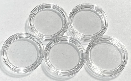 Qty 5 - 1/2 OZ - Genuine US MINT Gold / Platinum Eagle & Buffalo Coin Capsules