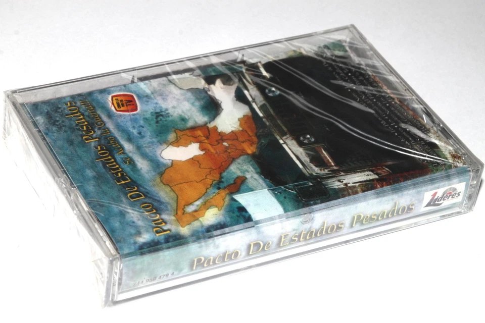 Pacto De Estados Pesados Se Acabo La Guerra (Cassette Tape 2003) Corridos SEALED - Image 3 of 4