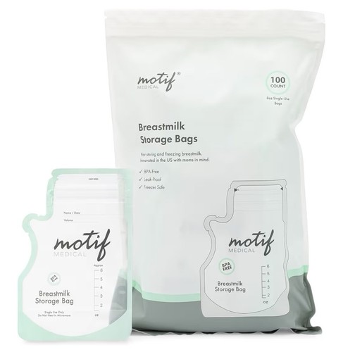 Motif Medical Breastmilk Storage Bags - Breastmilk Freezer Bags - 第 1/5 張圖片