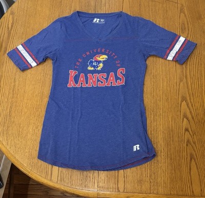 University of Kansas Jayhawk Russell Athletic Women s Medium Shirt