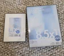 3PK DOCUMENT FRAMES NEW & 4X6 FORMAT FRAME NEW