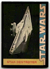 1977 Wonder Bread Star Wars #14 Star Destroyer