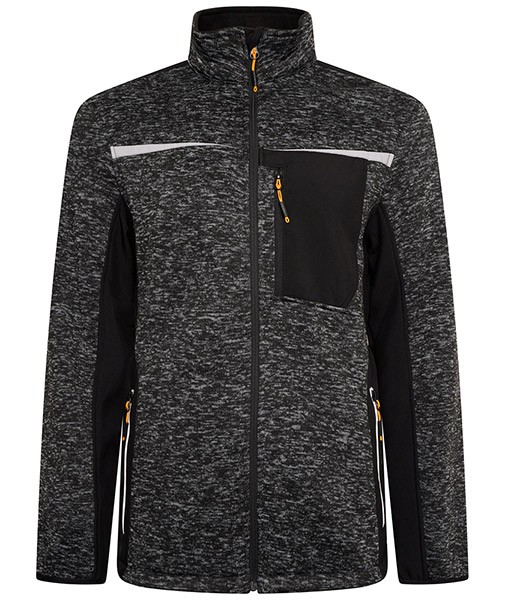 Jcb Workwear Trade Essington Ii Full Zip Fleece Jacket Grey Size 2XL