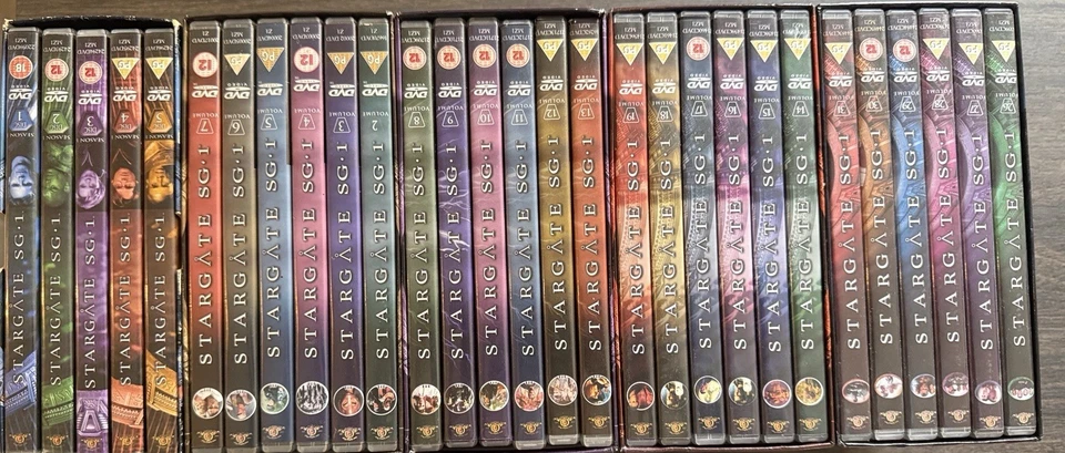Stargate SG-1 Seasons 1–4 & 6 DVD Lot • Original MGM Gate Boxes • Complete - Image 3 of 3