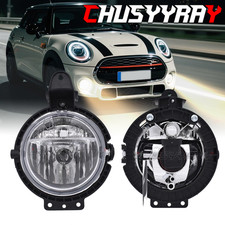 Pair L+R Front Bumper Fog Lights Lamps Fit For BMW Mini Cooper R55 R56 2010-2015