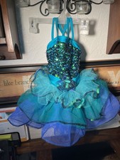 Revolution Style RC20519 Size XSC Color Turquoise Mermaid Sequins Happy Together