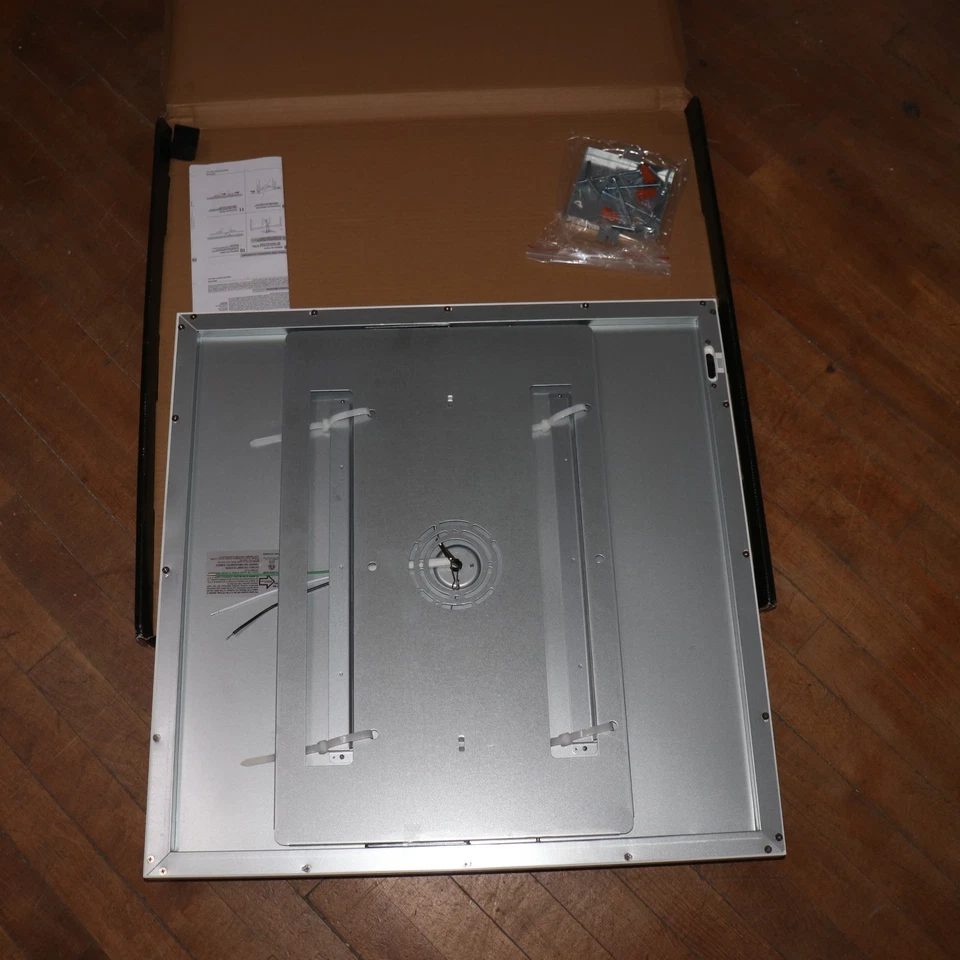 Feit Eléctrico Interior Cuadrado Panel Plano LED Accesorio Plástico Blanco FP2X2/6WY/WH Foto 4 de 4