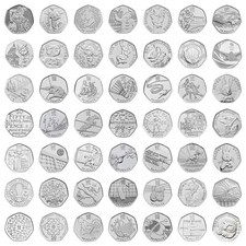 UK 50p Coins Choose Your Coin Olympics Beatrix Potter Commemorative Fifty Pence - Available on eBay