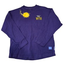 Disney Wish Spirit Jersey Kids Large 11/12 Purple I'm A Star Long Sleeve Shirt