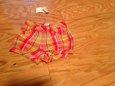 NWT Gymboree Aloha Sunshine Lot Tank Top Silly Monkey Plaid