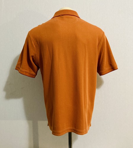 Tommy Bahama Short Sleeves Men's Polo Shirt Size XL Collared Orange Stretch Logo - Picture 10 of 11