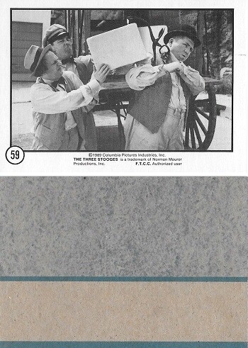1989 The Three Stooges Series 2 Blue or Red Back Puzzle You Pick Finish Your Set - Bild 85 von 87