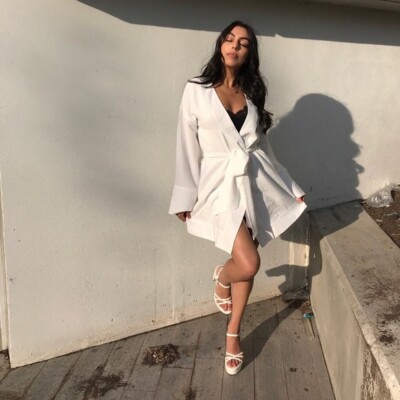 white one shoulder dresses Off White One Shoulder Dress