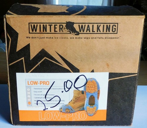 NIB Winter Walking Low-Pro Ice Hiking Cleats XXL (Mens 13), JD6610 for Traction - Picture 4 of 11