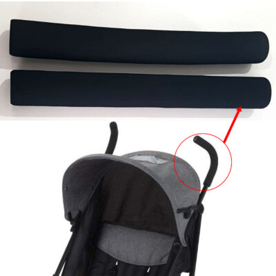Schwarz Verkleidung 2 Stck Deckt Griffe Universelle Lenker Kinderwagen LV  | eBay.de