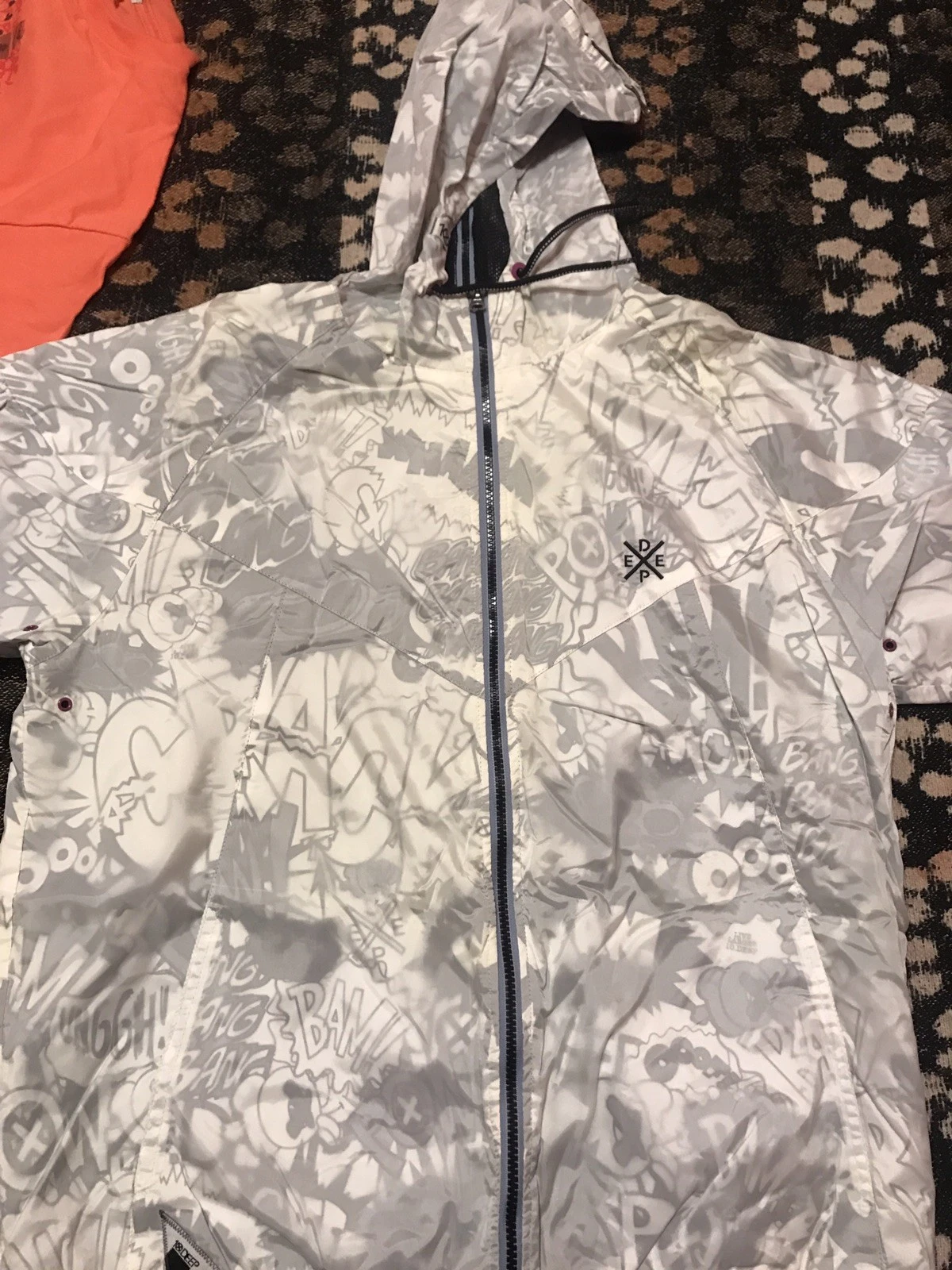 10 veste caméléon profonde crack, pas suprême ou Bape Lrg