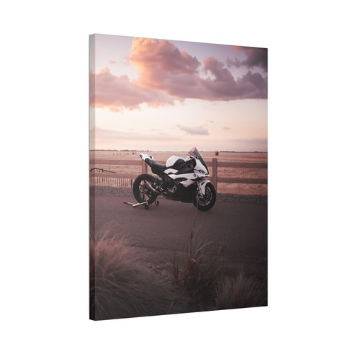 BMW Inspired S1000RR High Resolution Museum Quality Vertical Canvas Print #076 - Picture 4 of 10