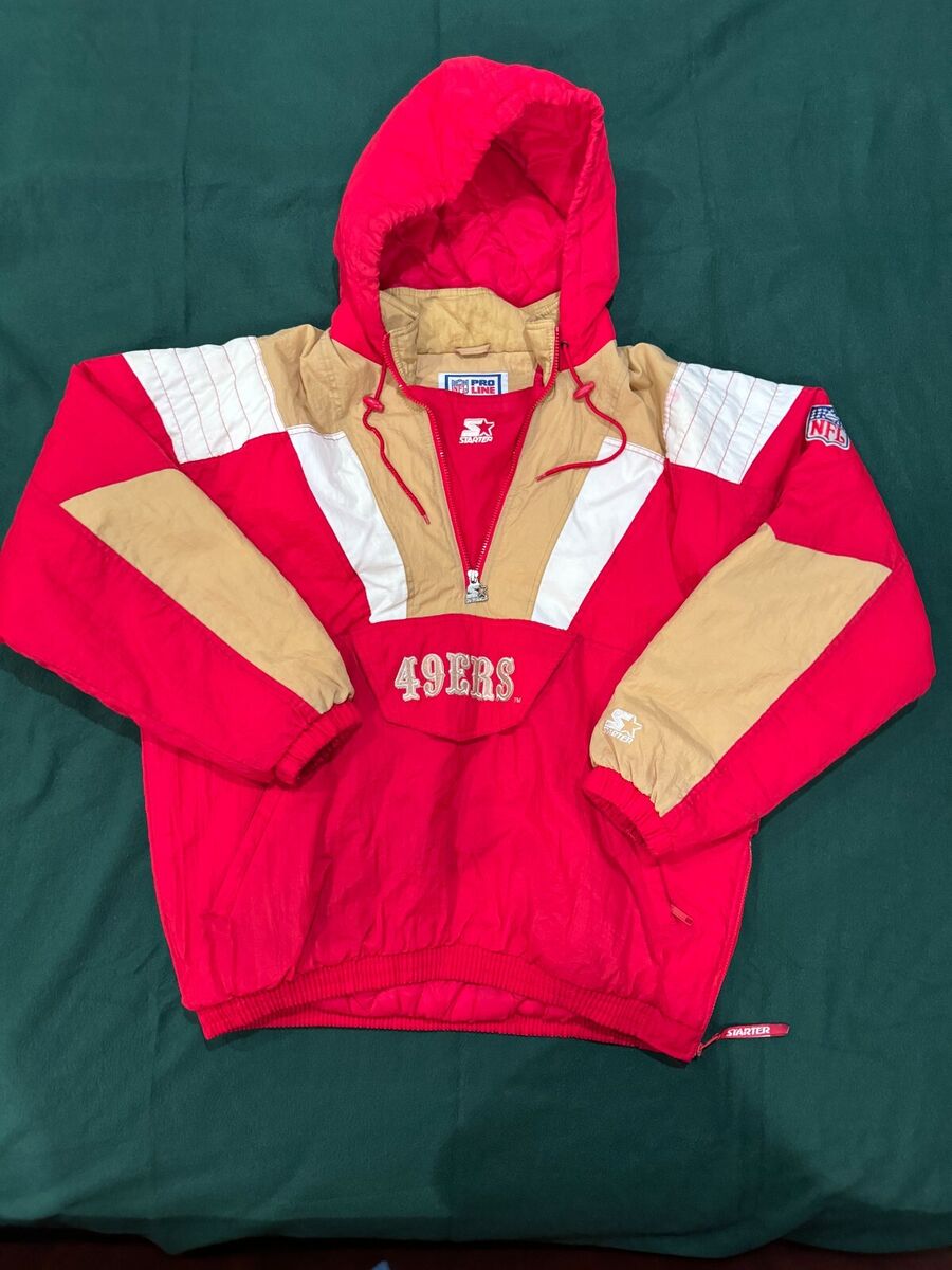 Vintage San Francisco 49ers 90s STARTER puffer jacket 1/2 Vintage San Francisco 49ers 90s STARTER puffer jacket 1/2
