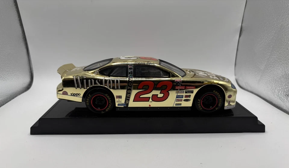 Coche Jimmy Spencer #23 NO BULL escala dorada 1/24 Team Winston edición limitada/2998 Foto 4 de 4