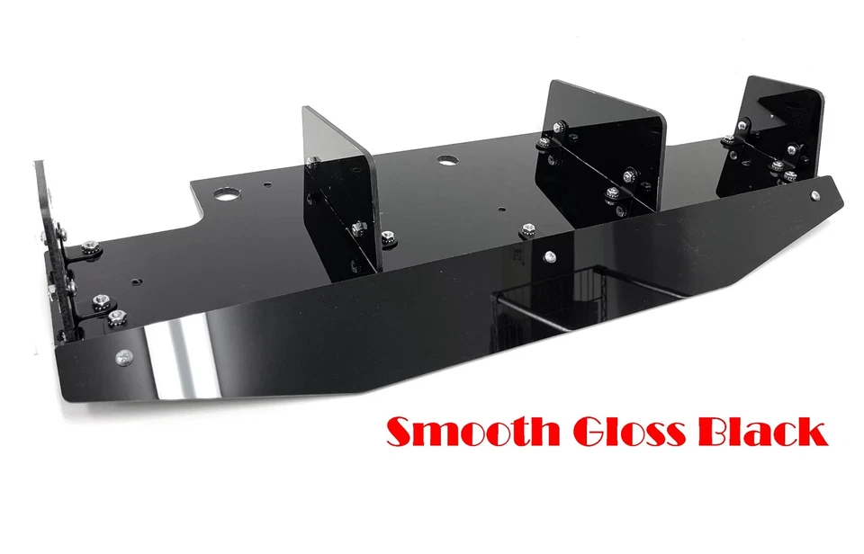 Divisor de aleta de tiburón parachoques negro 26" difusor trasero valencia de ala para Hyundai Foto 4 de 4