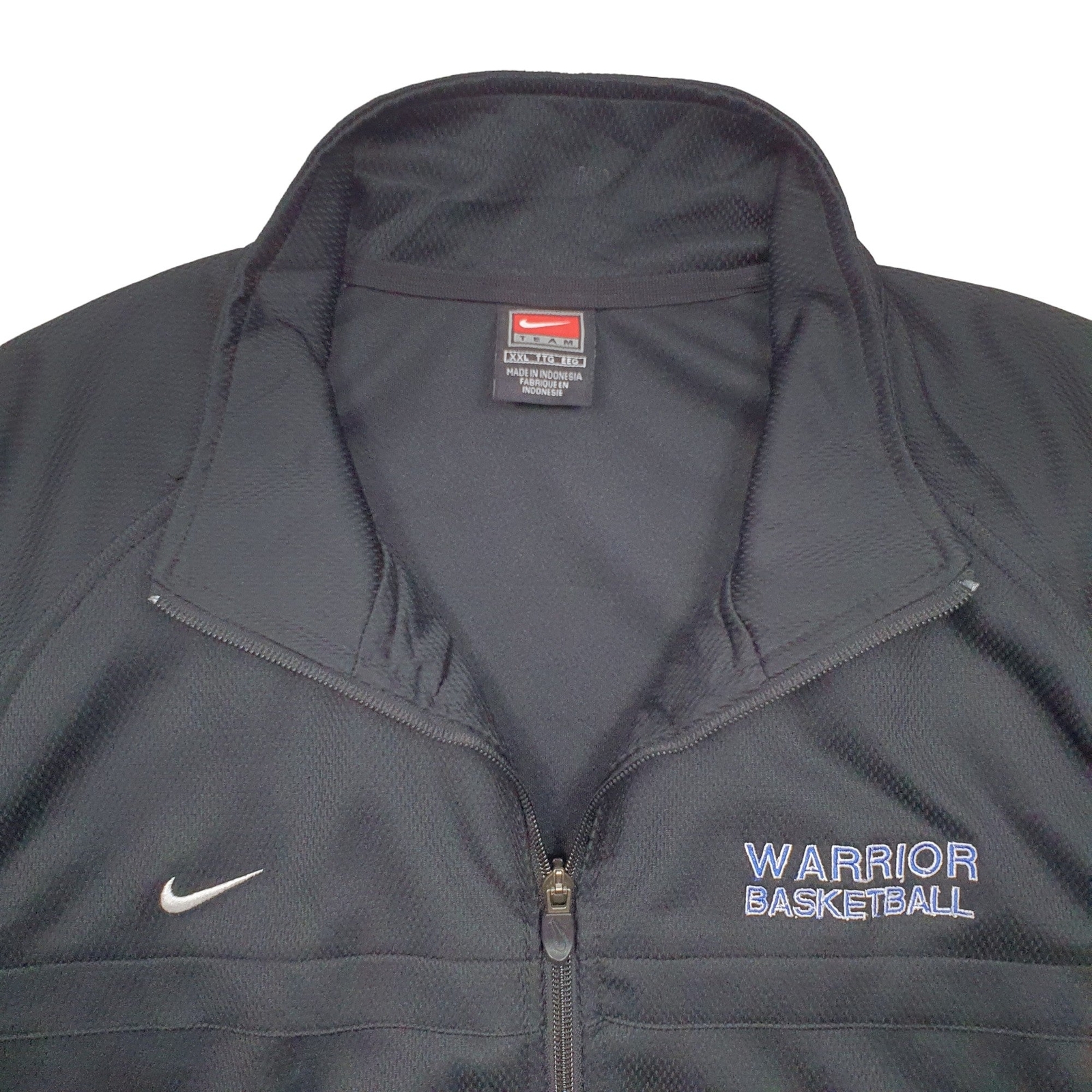 NIKE Full Zip Warrior Basketball Polyester Jumper Sweatshirt Mens XXL image 2